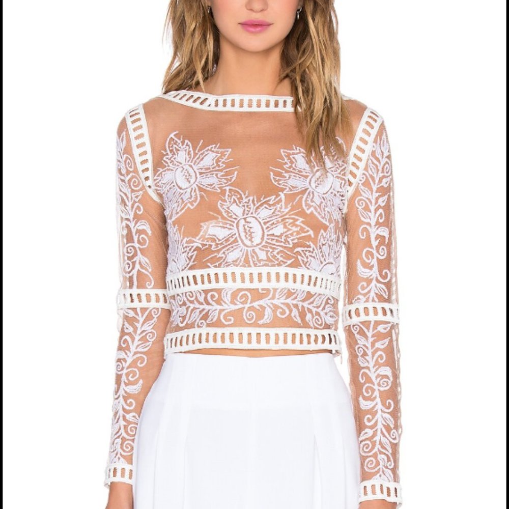 Love & Lemons Desert Nights Crop Top